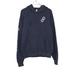 Poshmark Logo Blue Hoodie Sweatshirt Small